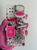 CATCH FLIGHTS NOT FEELINGS GALAXY A12 PHONE CASE